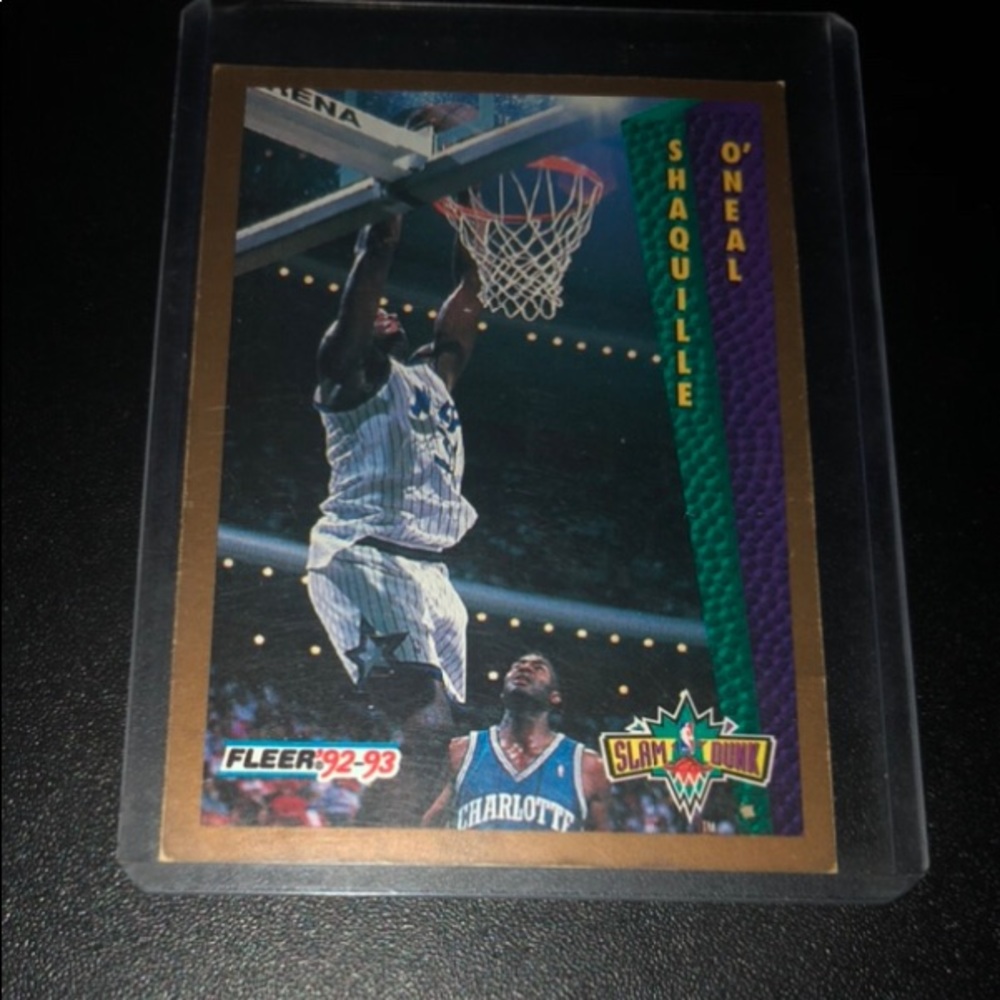 Shaquille O'Neal RC 1992-1993 Fleer Slam Dunk Pose